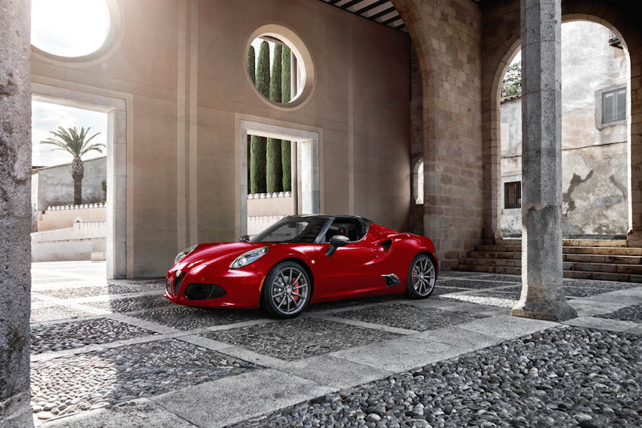 2020 Alfa Romeo 4C Spider (Courtesy Alfa Romeo)