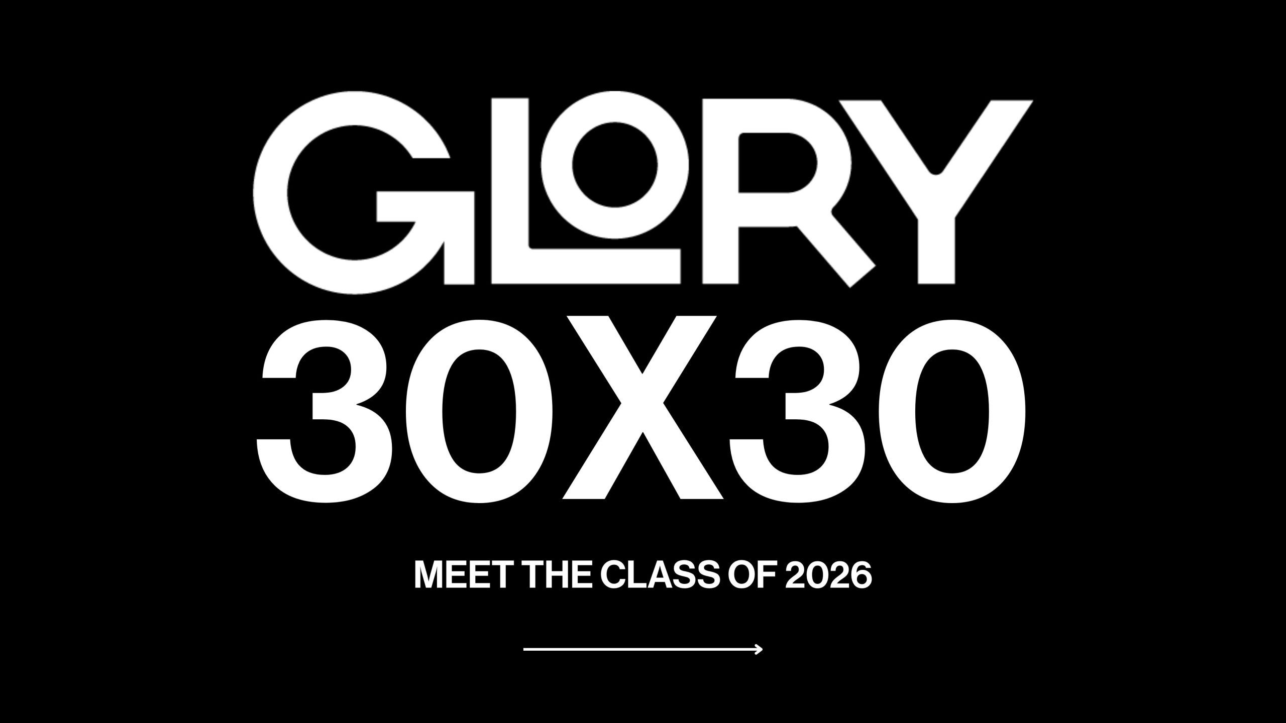 30X30: Meet the Class of 2026