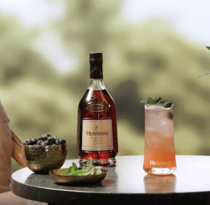 Henessy Blueberry Mojito