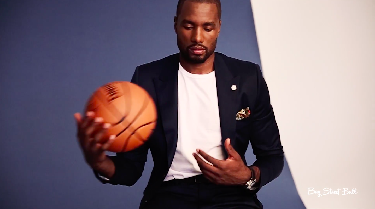 Behind the Scenes: Cover Shoot with Toronto Raptors' Masai Ujiri and Serge Ibaka