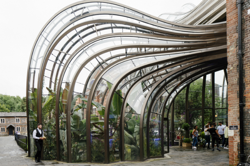 Bombay Sapphire distillery Hampshire England