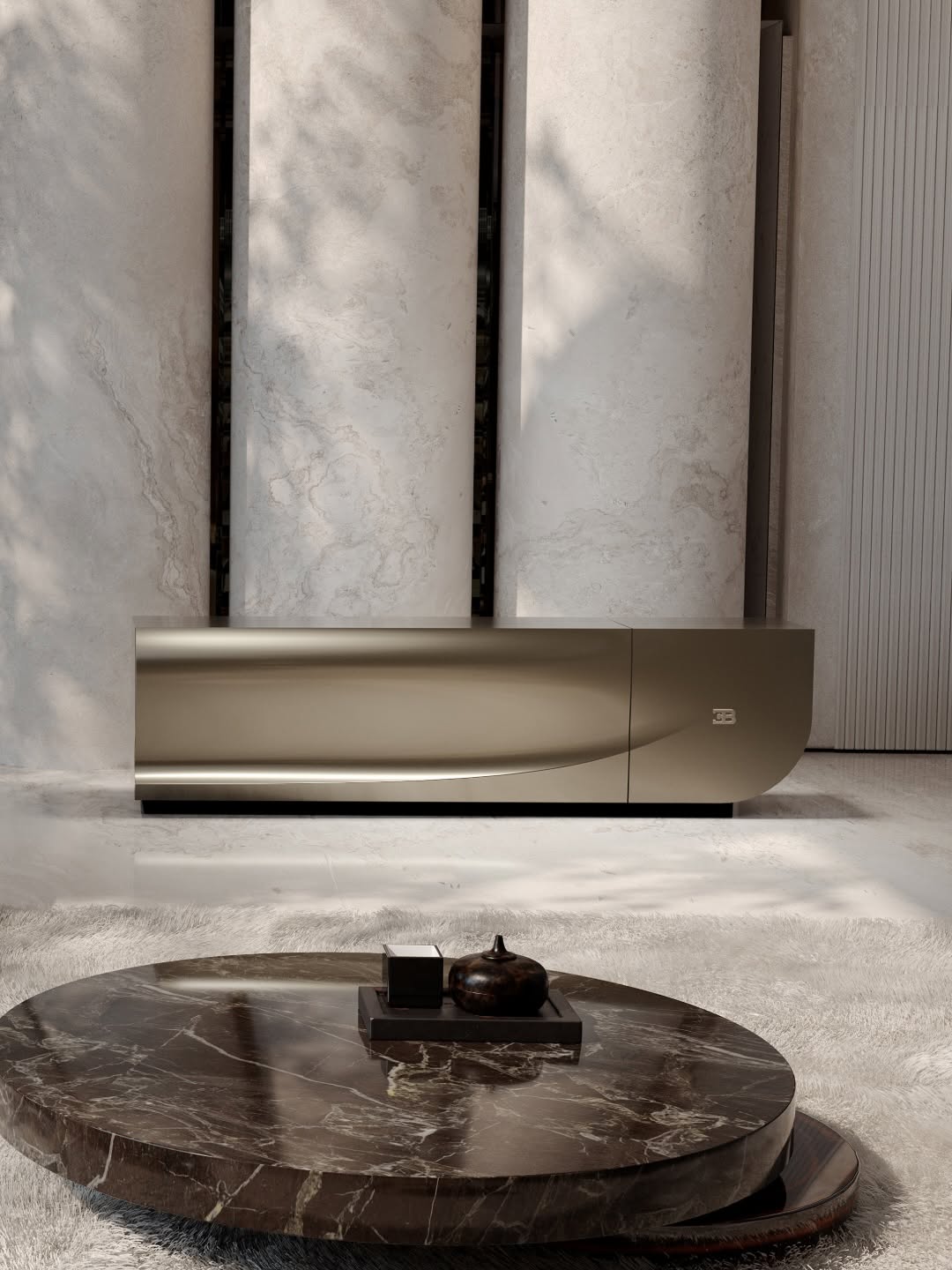 A Sideboard That Becomes Cinema, Bugatti’s New Domestic Gesture