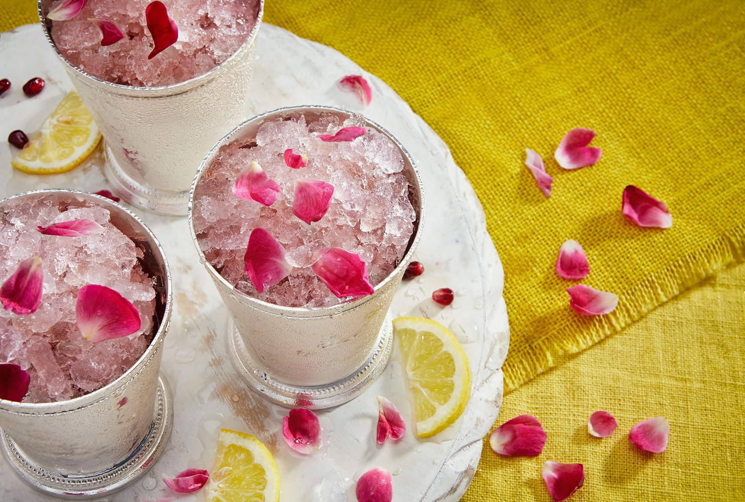 Byblos' signature Rose Gulab cocktail will have you refreshed