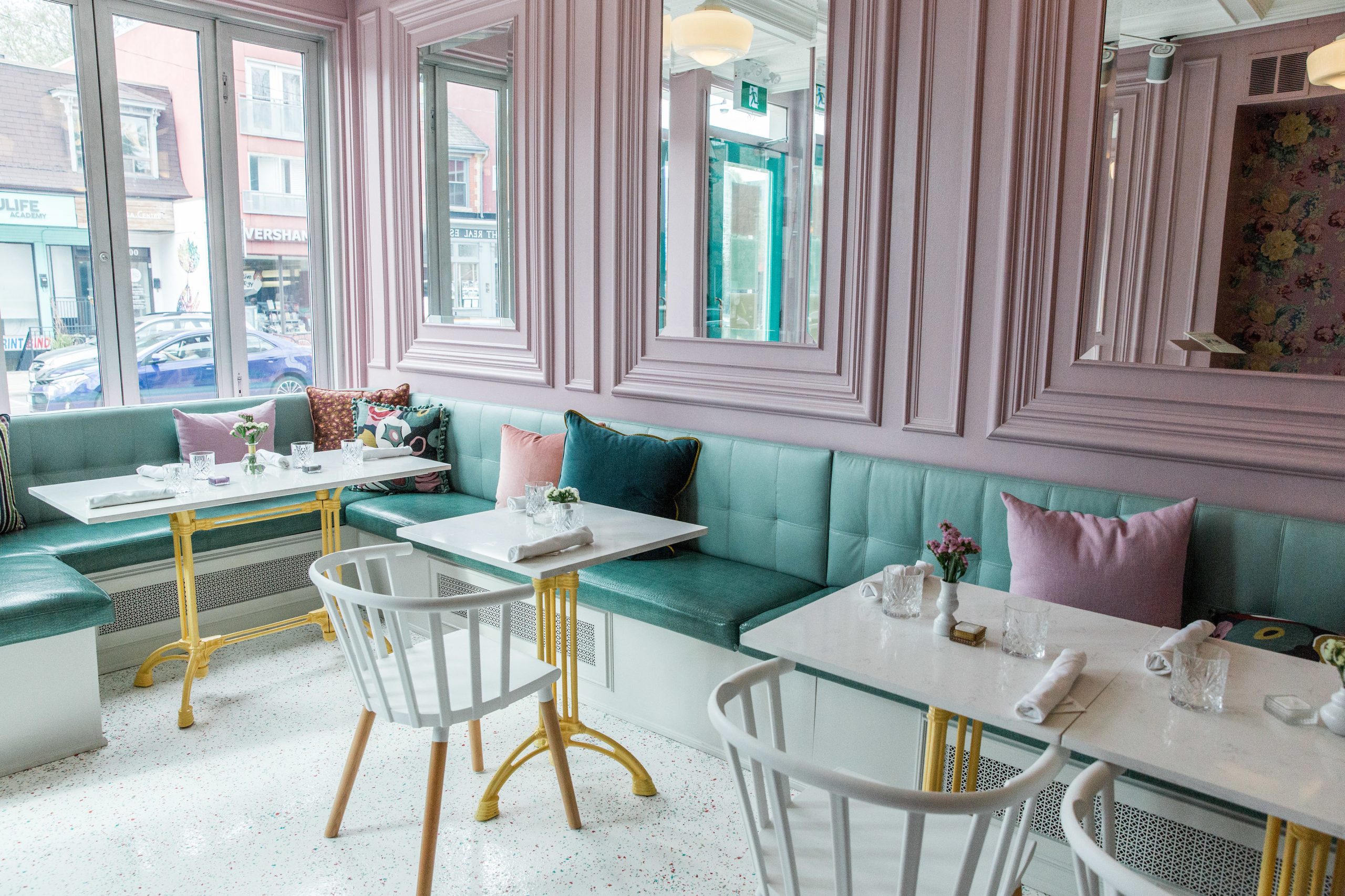 Cafe Cancan adds a kick of colour to Harbord Street