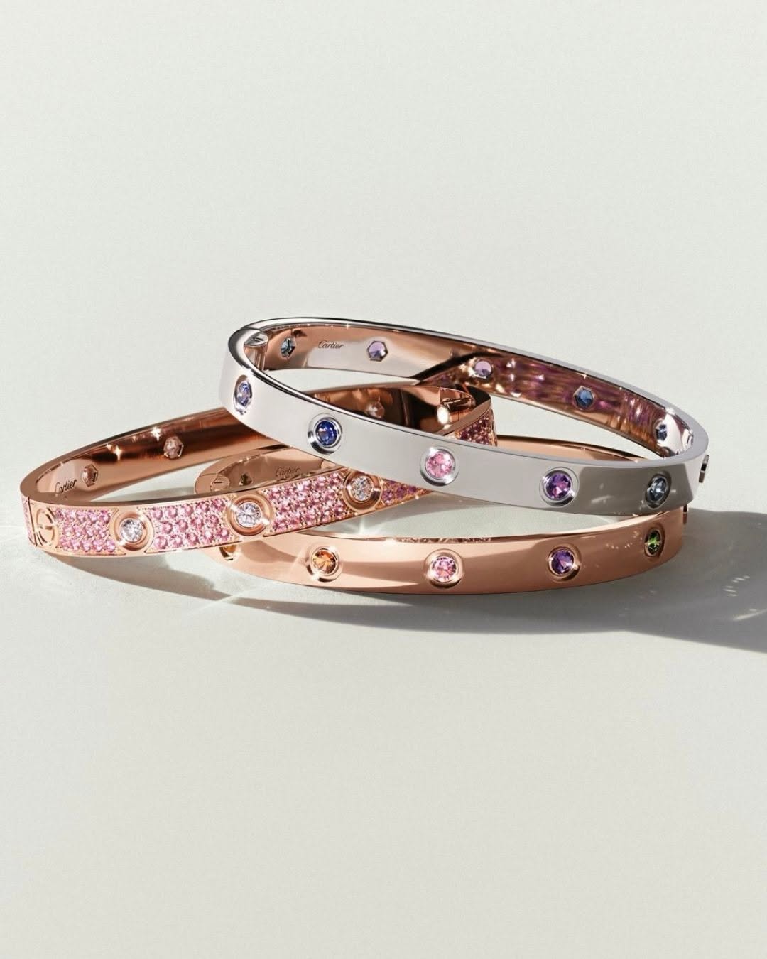 Cartier Turns Its Love Bracelet Into a Prism Again