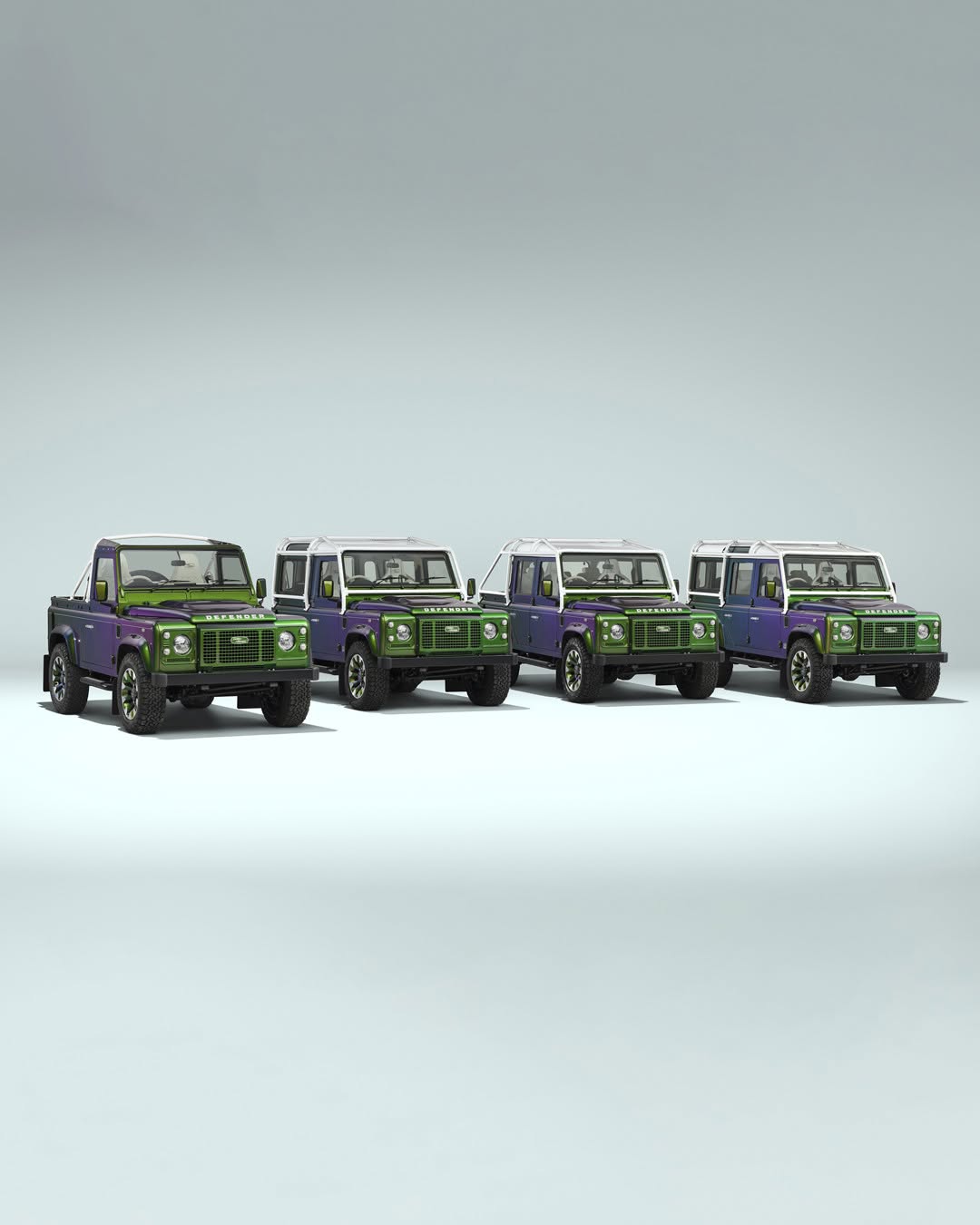 A Defender That Changes Its Mind, Spectral Green and the New Classic V8 Fantasy