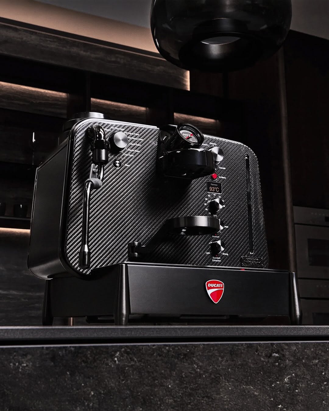 Ducati’s Carbon Fiber Espresso Machine Is a Birthday Gift You Can Taste