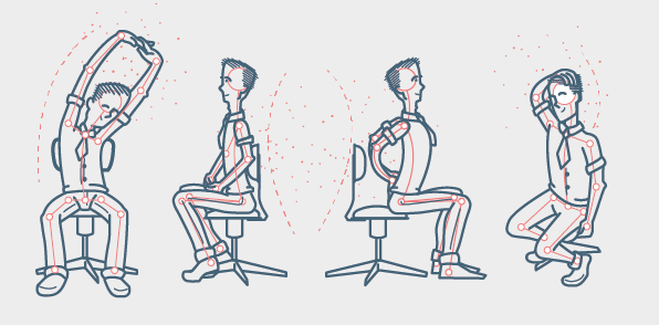 Ease the Strain at Work with these Easy At-Desk Exercises