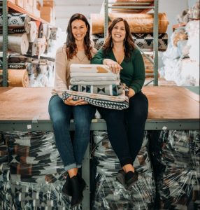 MINI TIPI founders Trisha Pitura and Mélanie Bernard
