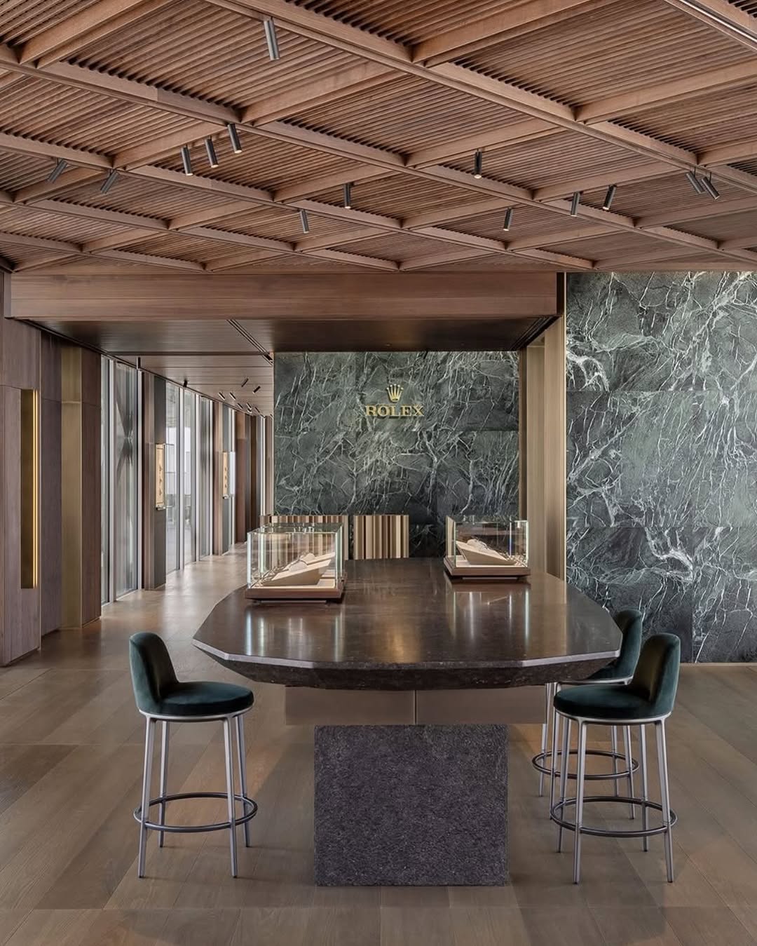 Time at Altitude, Inside the New Rolex Store in the Swiss Alps