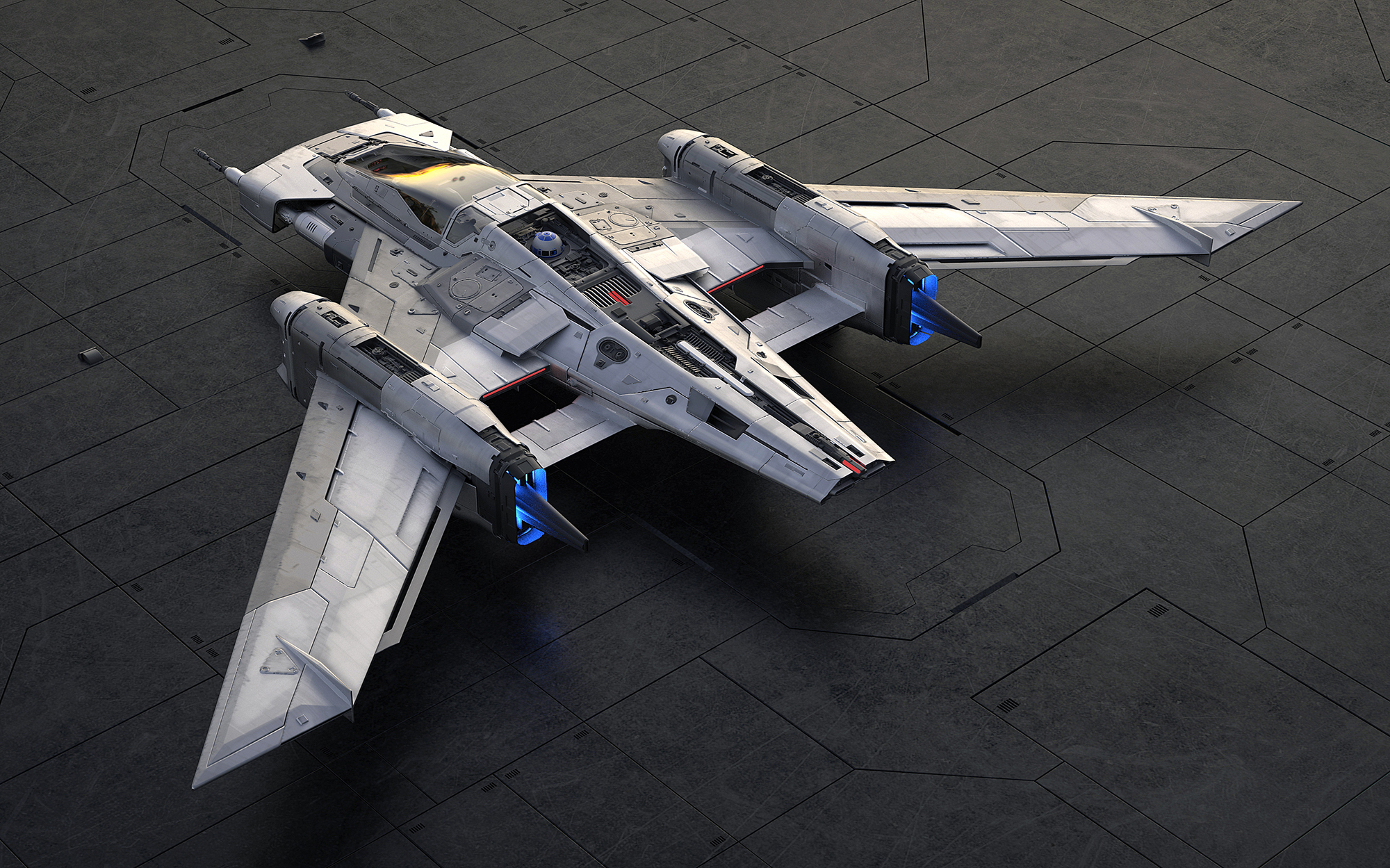 Porsche Partners with Star Wars to Design New Starship