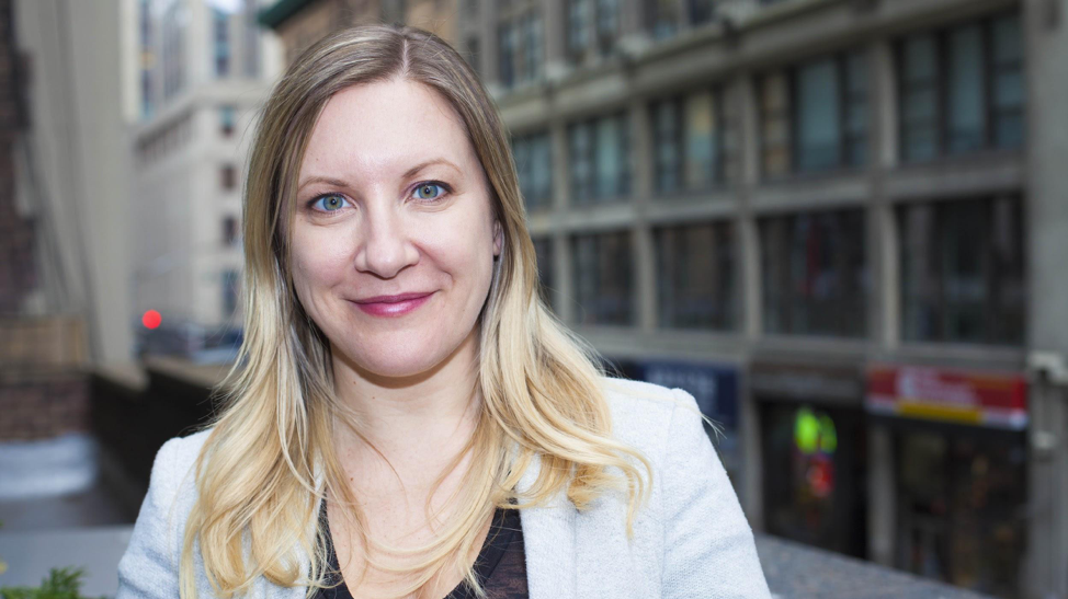 Hyr co-founder, Eliza Mozes