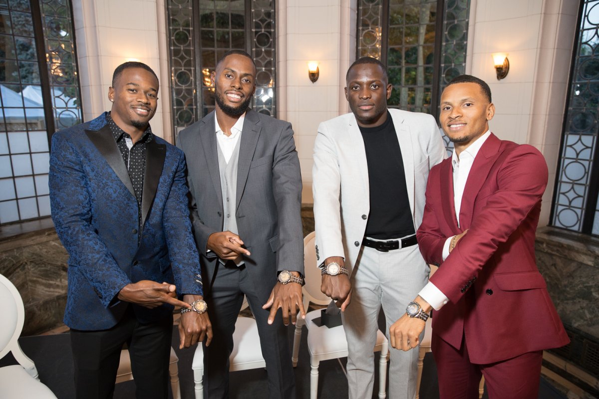Relive Our Celebration of Andre De Grasse and His Signature Wine