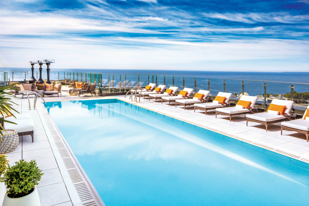 Hotel X is an urban getaway in Toronto