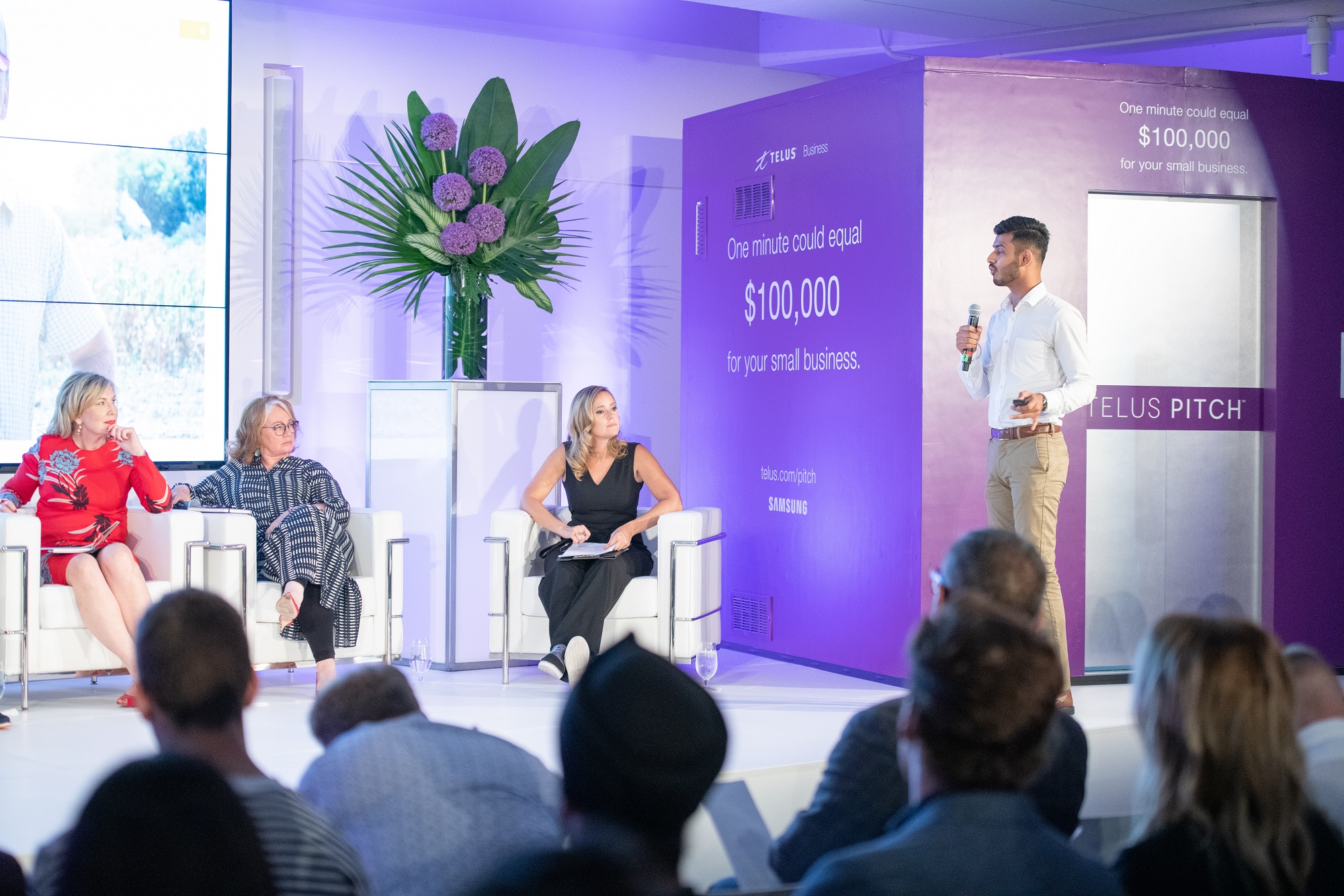 TELUS Pitch Awards $100,000 Grand Prize to Sustainable Food Delivery Company