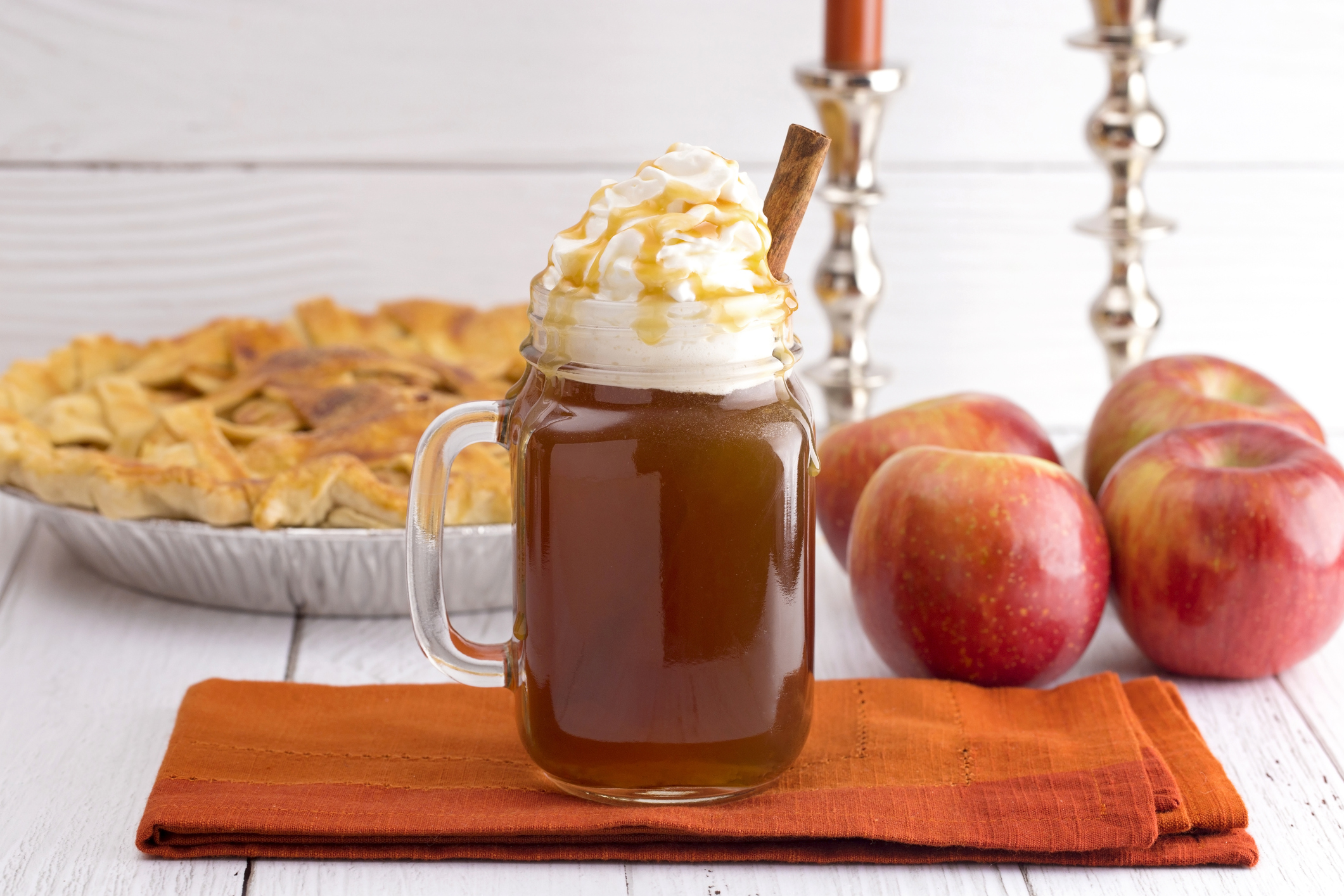 Transition to Fall With This Cinnamon-Infused, Whip Cream-Topped Coffee