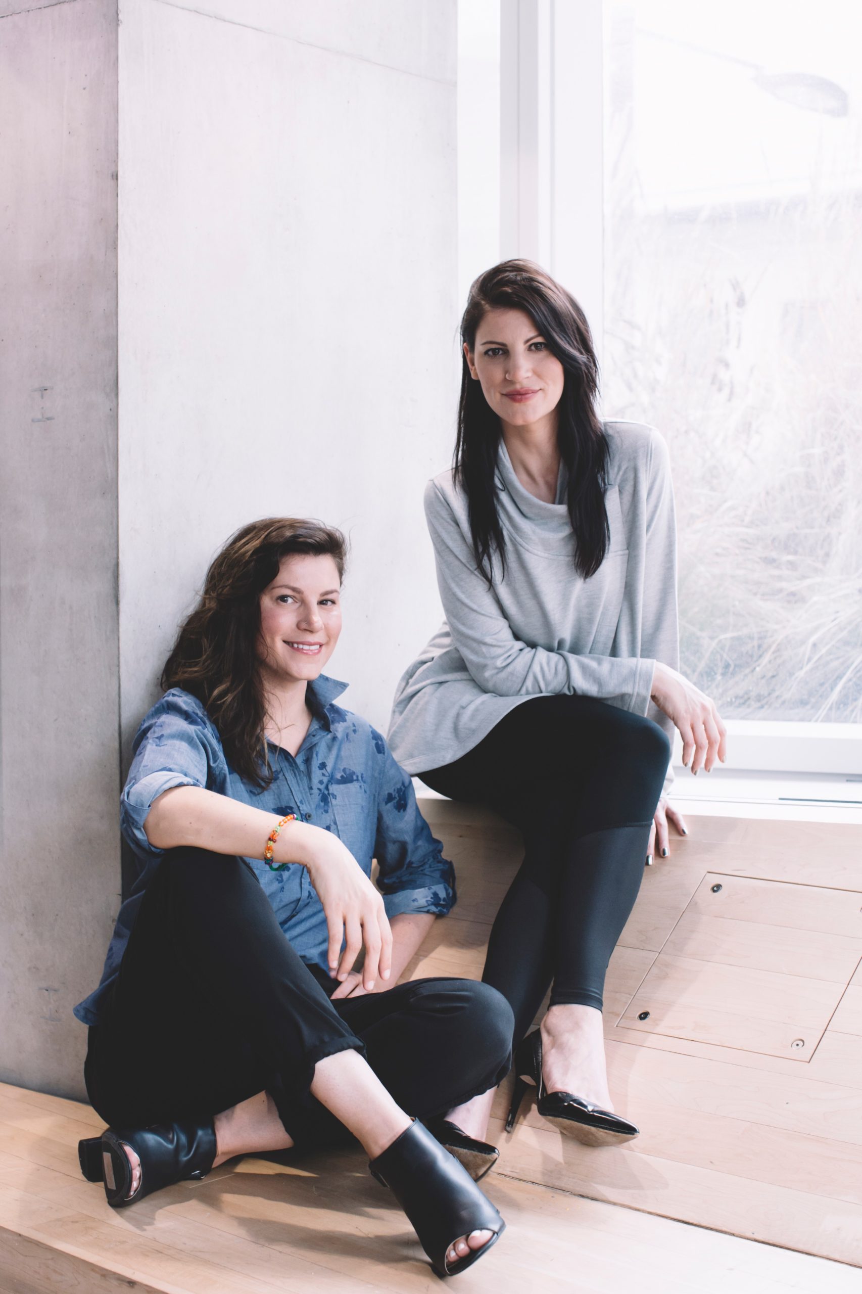 These twin sisters create childrens' clothing out of textile waste